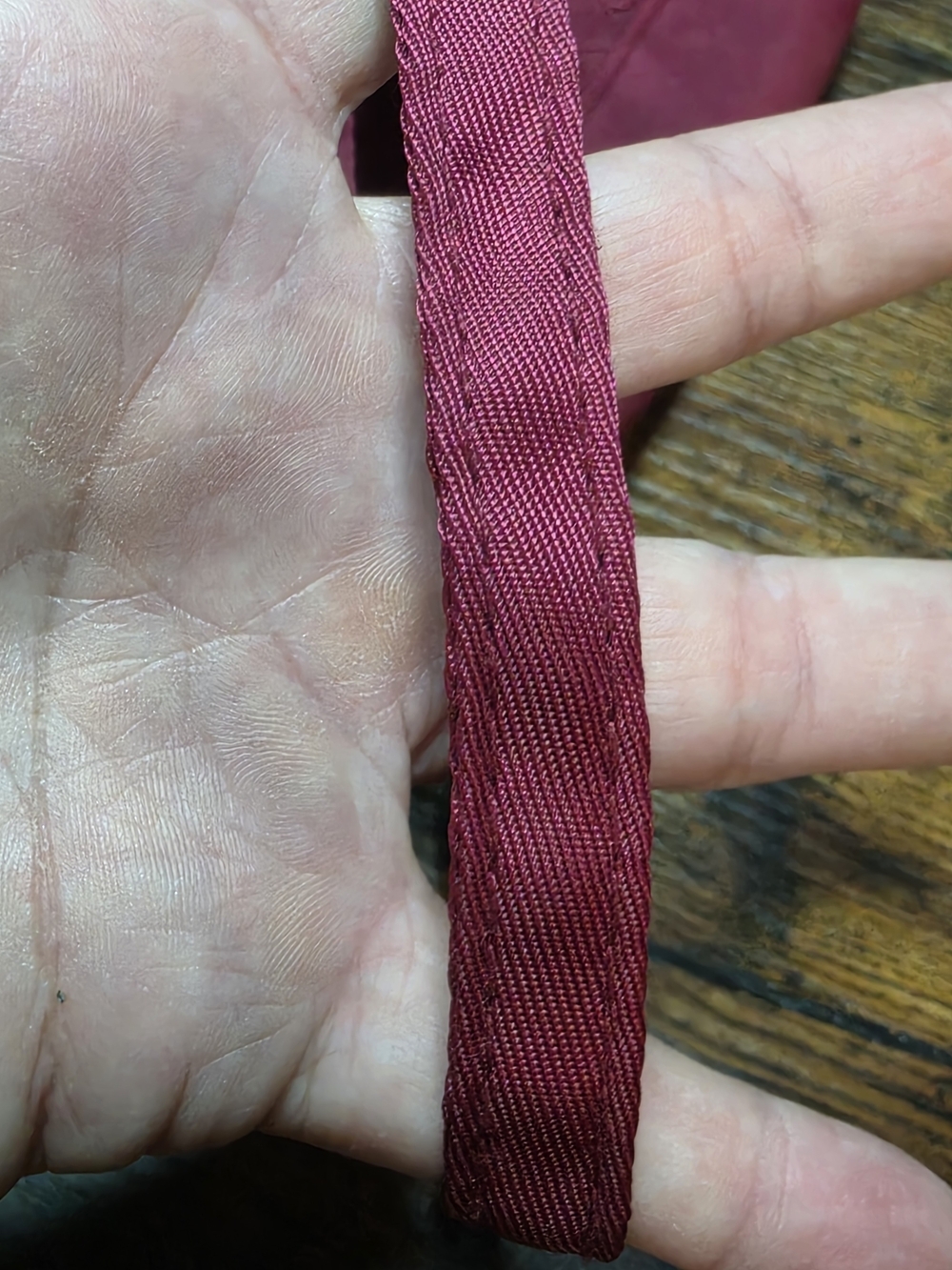Travelon Quilted Wristlet Wallet in Raspberry - Picture 5 of 15